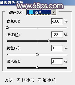 Photoshop使用调色与渲染工具打造出梦幻的绿紫色水景人物图片17