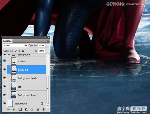 Photoshop鼠绘制作新版超人钢铁侠134