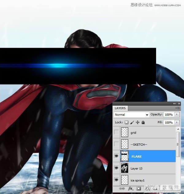 Photoshop鼠绘制作新版超人钢铁侠160