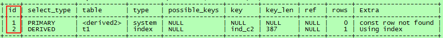 mysql执行计划介绍3