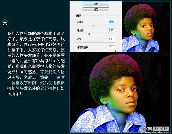 Photoshop制作非常完美的潮流歌手海报9