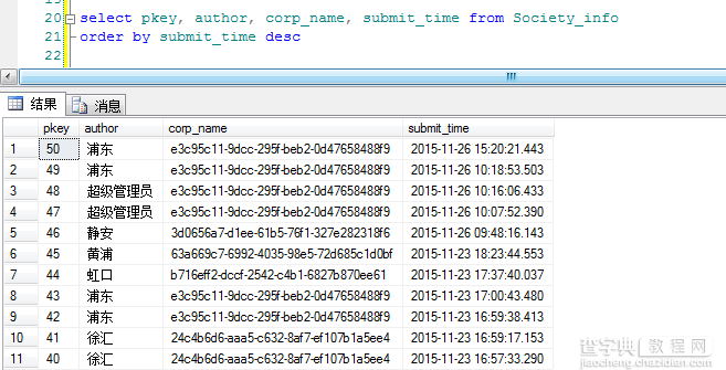 SQLServer中Partition By及row_number 函数使用详解1