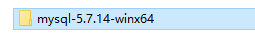 win10 下安装 mysql 5.7.14 详细图文教程2