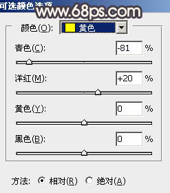 Photoshop调出暗调深秋色树林路边的人物图片14