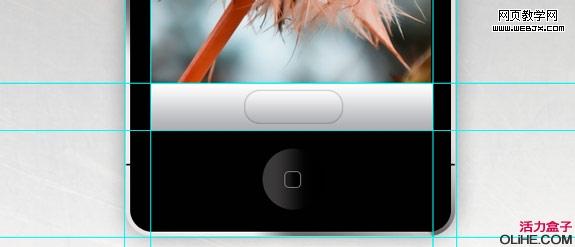 Photoshop绘制出精细的iphone4手机界面效果23