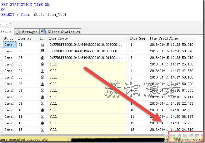 SQL性能优化之定位网络性能问题的方法(DEMO)1