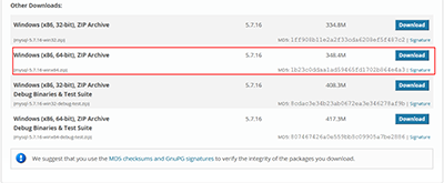 win10上如何安装mysql5.7.16（解压缩版）1