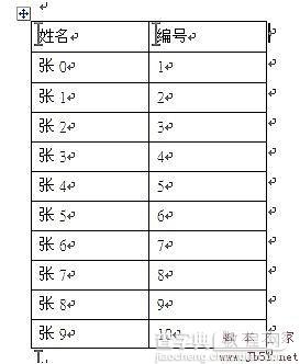 asp.net下用Aspose.Words for .NET动态生成word文档中的数据表格的方法4