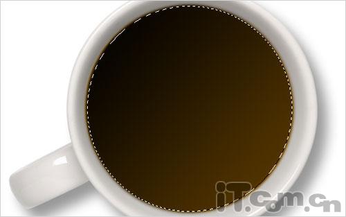 Photoshop下利用滤镜实现咖啡搅拌时的漩涡效果4