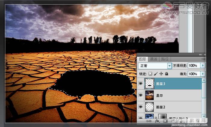 photoshop 合成非常有震撼力的保护自然海报13