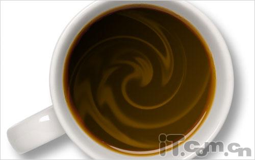 Photoshop下利用滤镜实现咖啡搅拌时的漩涡效果17