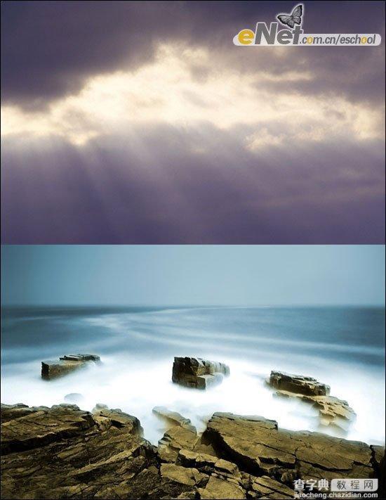 Photoshop照片合成：梦幻海岸之光8