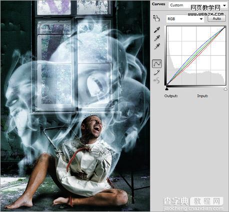 photoshop 合成狂人的呐喊22