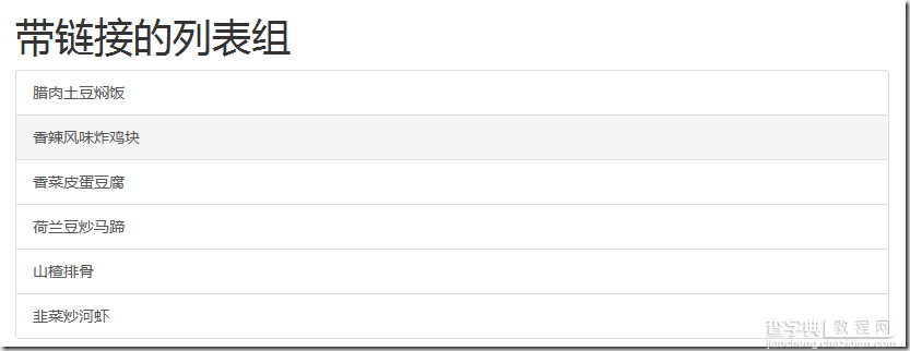 深入浅析Bootstrap列表组组件4