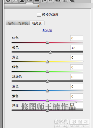 Photoshop后期修复严重曝光不足的室内婚片6