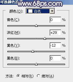 Photoshop为草地人物图片打造出柔和的秋季淡黄色10