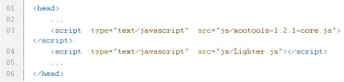 果断收藏9个Javascript代码高亮脚本5