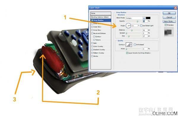 用photoshop 合成子弹穿透物体的瞬间38