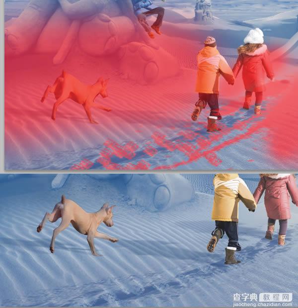 photoshop将荒漠场景打造出迪士尼风格的雪景图80