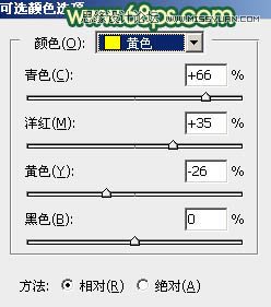 Photoshop调出怀旧黄绿色调的果子照片3