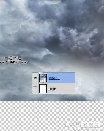 photoshop合成制作出雨夜闪电绿色眼睛金刚狼3