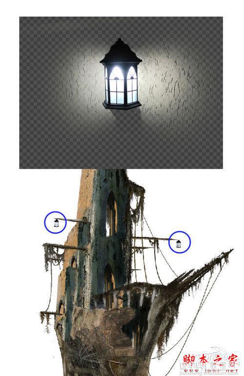 Photoshop合成制作出在海上漂泊的幽灵鬼船35