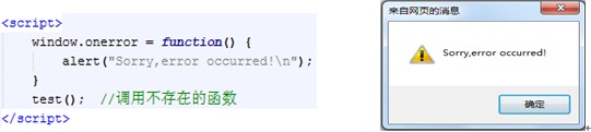 JavaScript中的onerror事件概述及使用1