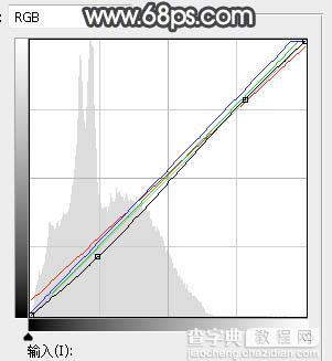 Photoshop将树林人物图片调制出梦幻的秋季黄褐色17