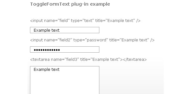 分享27款非常棒的jQuery 表单插件6