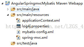 AngularJS整合Springmvc、Spring、Mybatis搭建开发环境1