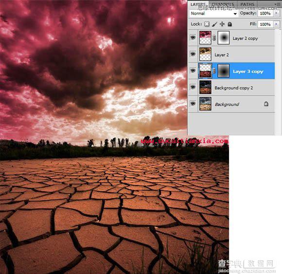 Photoshop图片合成从大地里出生的大力士教程11