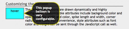 25个优雅的jQuery Tooltip插件推荐10