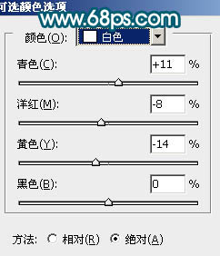 ps调色教程 外景人物照片柔和的青黄色15