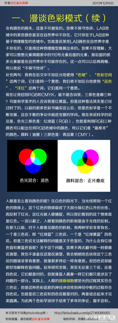 Photoshop详细解析色彩模式和调色原理2