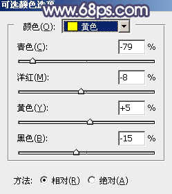 Photoshop为草地人物图片打造出柔和的秋季淡黄色3