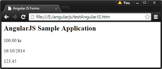 举例简介AngularJS的内部语言环境1