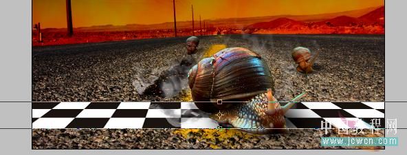 photoshop 创意合成赛跑的蜗牛35