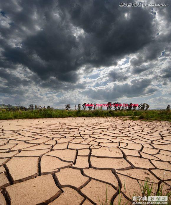 Photoshop图片合成从大地里出生的大力士教程2