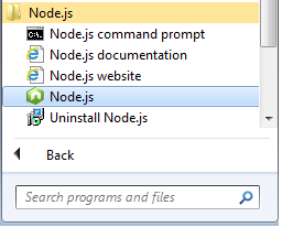 Node.js（安装，启动，测试）10