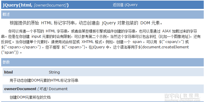 JQuery核心函数是什么及使用方法介绍2