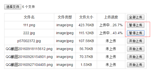 基于JavaScript实现前端文件的断点续传5