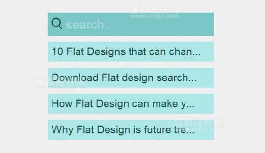 CSS3,HTML5和jQuery搜索框集锦2