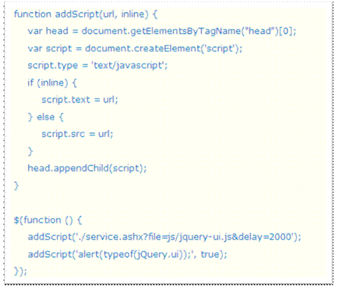 如何确保JavaScript的执行顺序 之jQuery.html并非万能钥匙11