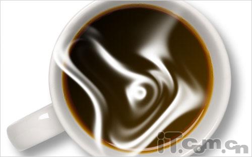 Photoshop下利用滤镜实现咖啡搅拌时的漩涡效果12