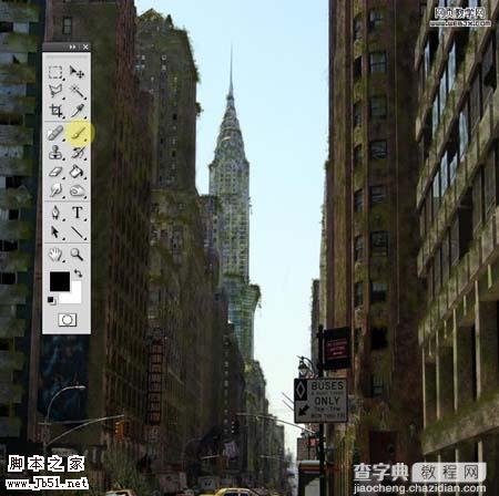 photoshop 经典合成荒凉的都市40