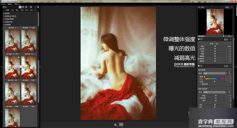 PS调出性感油画风格的室内美女私房照10