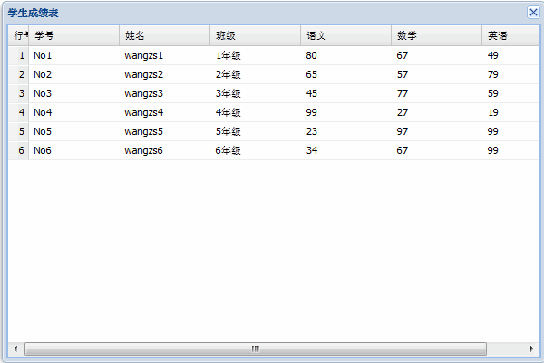 extjs_02_grid显示本地数据、显示跨域数据1