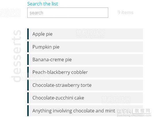 CSS3,HTML5和jQuery搜索框集锦12