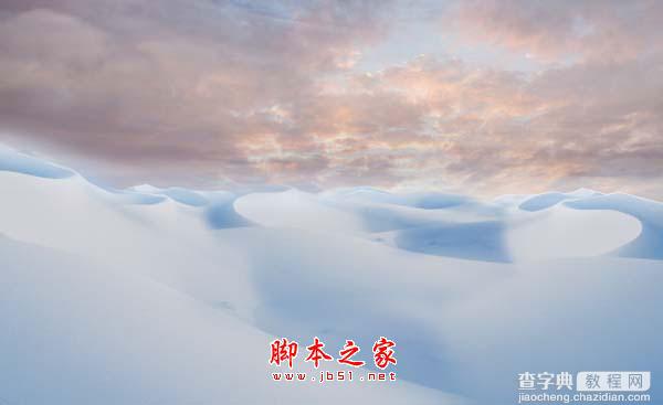 photoshop合成制作漂亮的雪景卡通乐园32