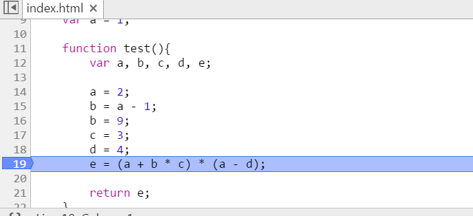 谷歌浏览器调试JavaScript小技巧1